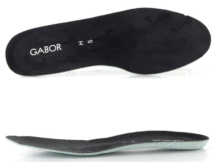 Gabor šněrovací kotník černý 8010.02.001