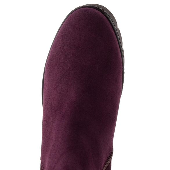 Gabor semišový kotník na klínku mulberry 8045.01.005
