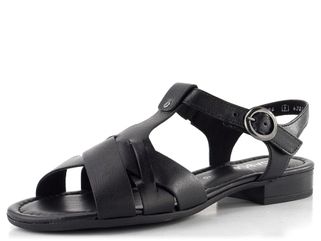 Gabor sandály na nízkém podpatku schwarz 82.794.57