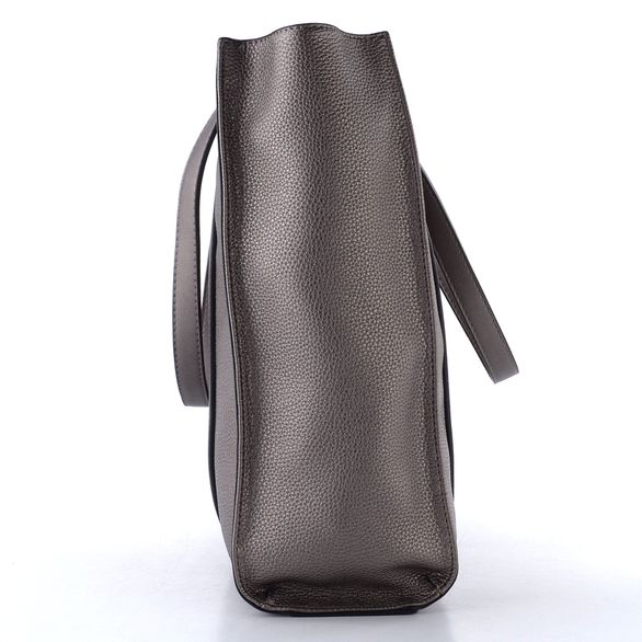 Gabor metalická shopper kabelka Elfie old silver 012032