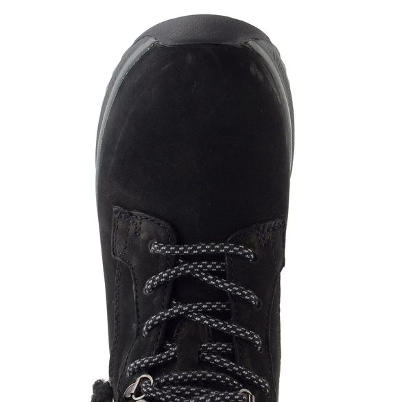 Gabor Rollingsoft šněrovací kožený kotník black 0802.02.001