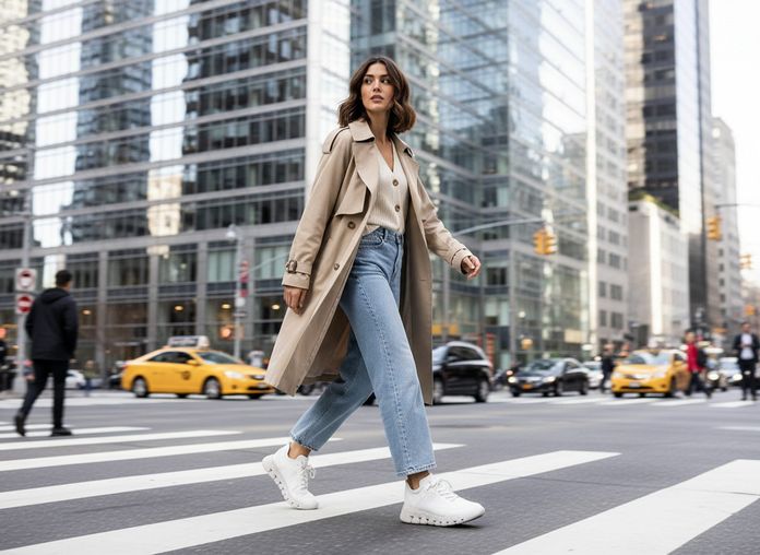 Gabor textilní tenisky na platformě weiss 83.250.41