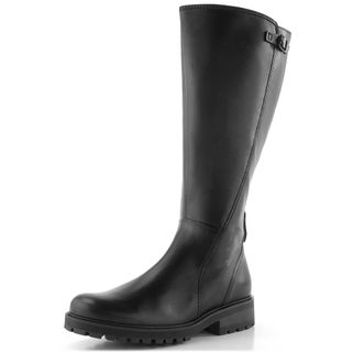 Gabor širší černé kozačky L-Vario 72.767.57