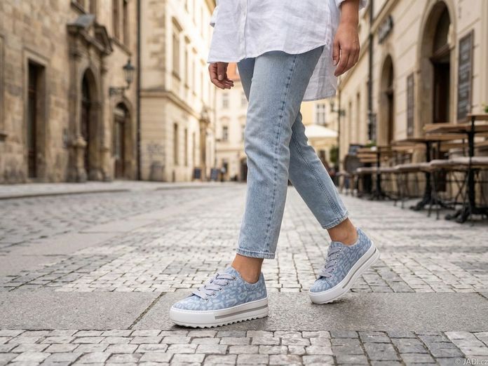 Gabor sneakers tenisky denim blue 66.496.86