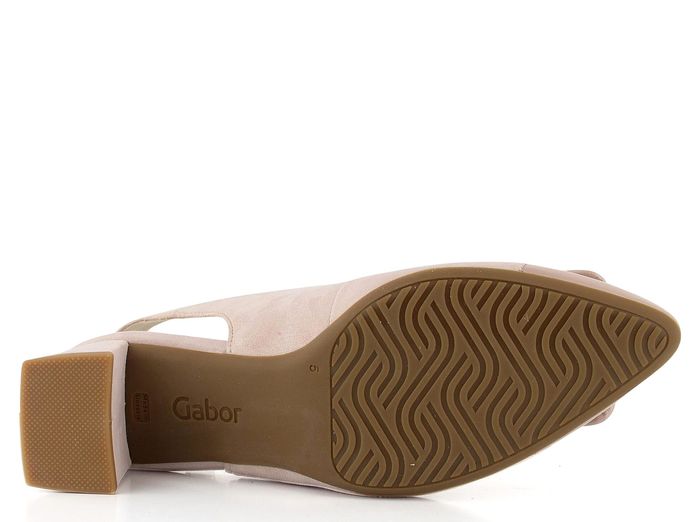 Gabor lodičky s volnou patou Light Rose 22.262.48