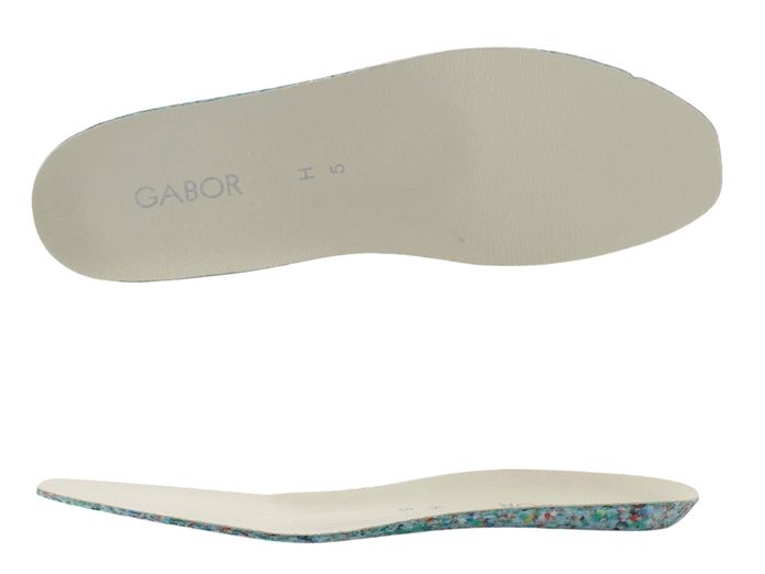 Gabor širší tenisky weiss/silber 86.378.50