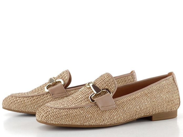 Gabor splétané mokasíny sand/steppa 85.214.44