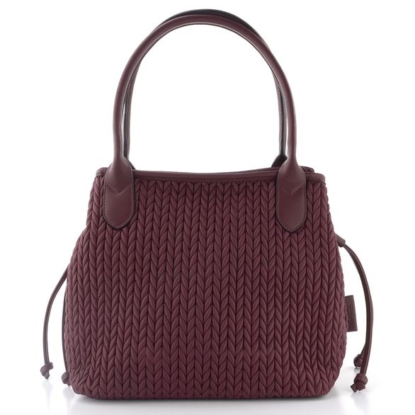 Gabor nylonová shopper kabelka Granada Quilt dark red 012887
