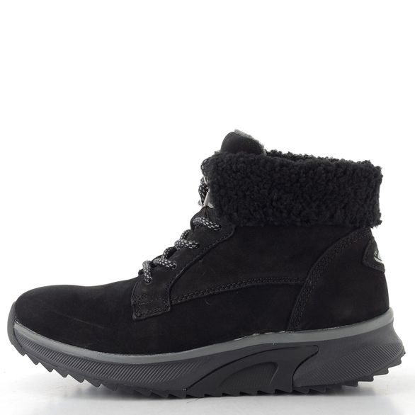 Gabor Rollingsoft šněrovací kožený kotník black 0802.02.001