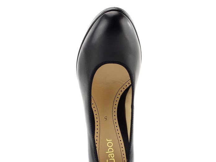 Gabor černé hladké lodičky 61.470.27