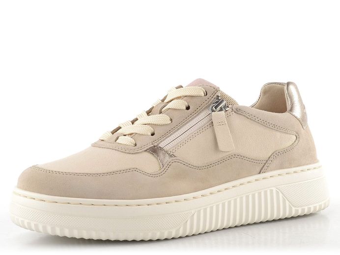 Gabor extra široké tenisky na platformě panna/oak/bloom 86.408.20