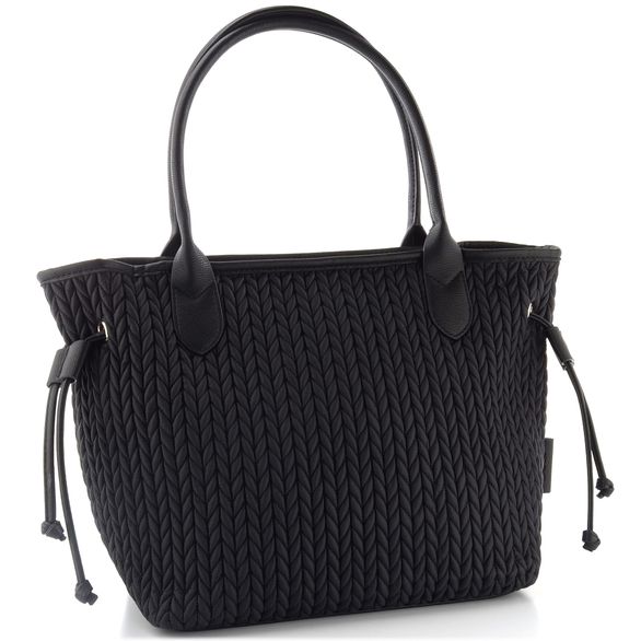 Gabor nylonová shopper kabelka Granada Quilt black 012886