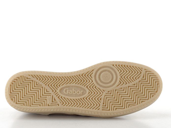 Gabor kožené tenisky oak/weiss/puder 83.300.12