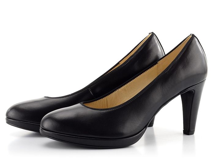 Gabor černé hladké lodičky 61.470.27