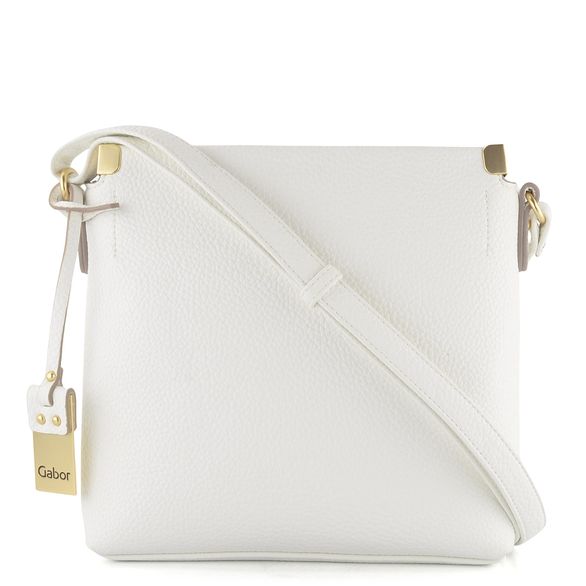 Gabor jednoduchá kabelka crossbody Gela White 8959-12