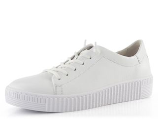 Gabor kožené bílé polobotky 83.331.21