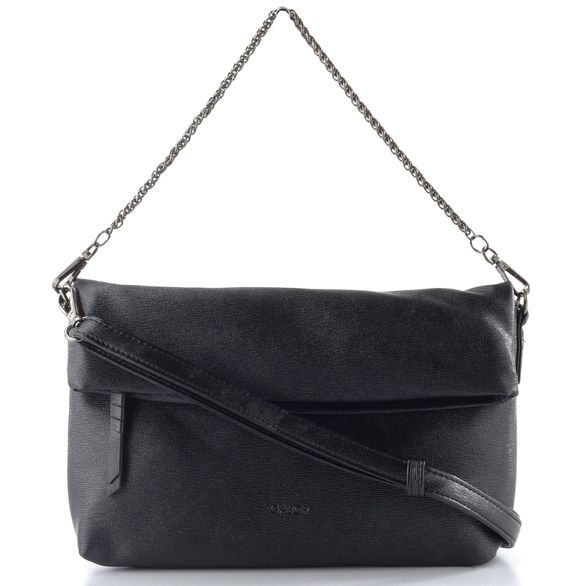 Gabor metalické psaníčko Hava metalic black 012890