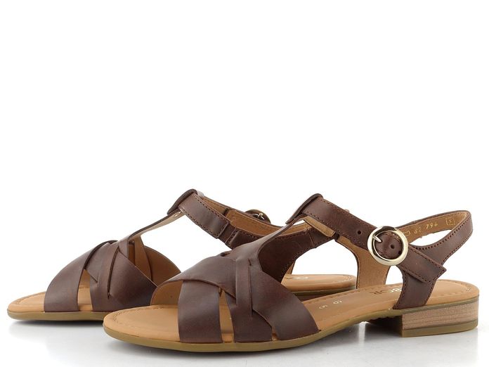 Gabor sandály na nízkém podpatku sattel 82.794.53