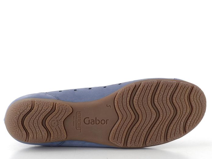 Gabor nubukové baleríny denim 84.169.10