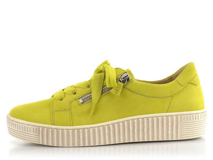 Gabor nubukové sneakers tenisky lemon 63.334.39