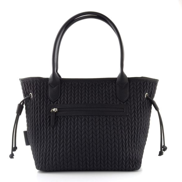 Gabor nylonová shopper kabelka Granada Quilt black 012886