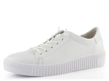 Gabor kožené bílé polobotky 83.331.21