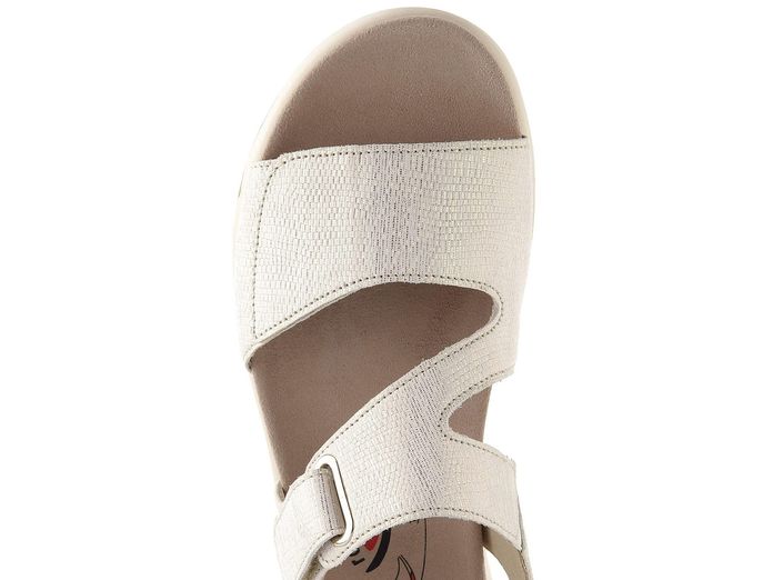 Gabor kožené sandály bianco/oro 86.885.80