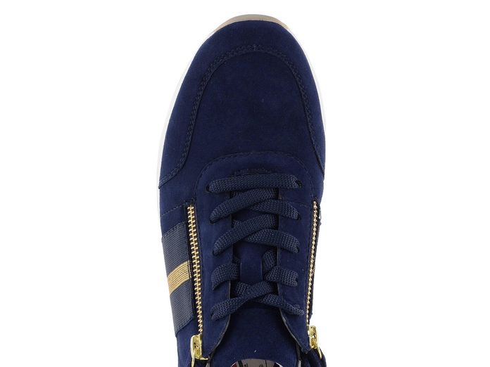 Gabor modro-zlaté sneakers polobotky se zipy 46.928.46