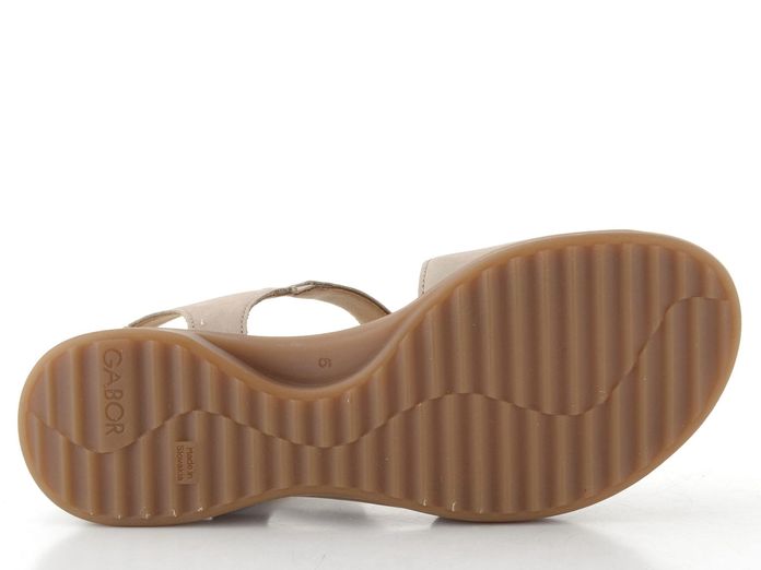 Gabor nubukové sandály leinen 82.803.43