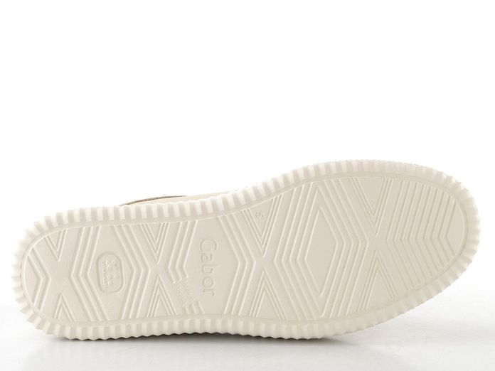 Gabor extra široké tenisky na platformě panna/oak/bloom 86.408.20