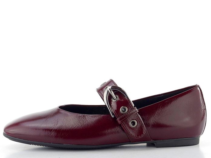 Gabor baleríny s nártovým páskem bordeaux 74.144.25