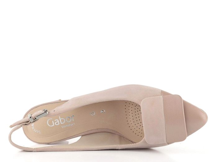Gabor lodičky s volnou patou Light Rose 22.262.48