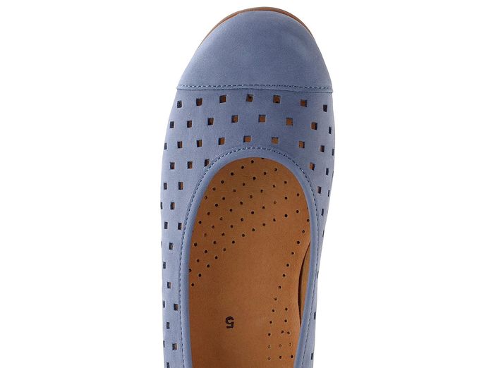 Gabor nubukové baleríny denim 84.169.10