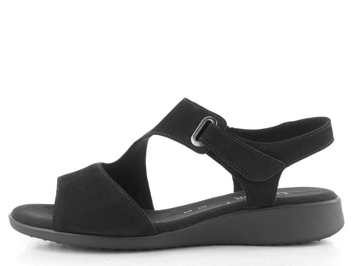 Gabor nubukové sandály schwarz 82.803.47