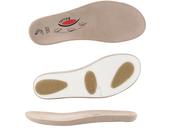 Gabor kožené sandály bianco/oro 86.885.80