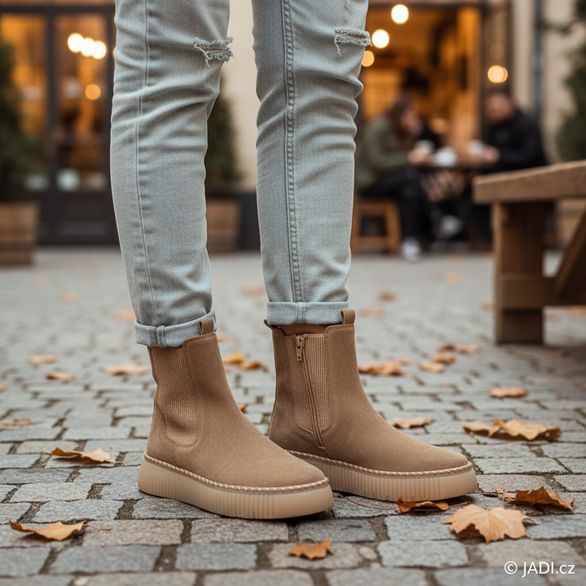 Gabor chelsea kotník na platformě lion 73.540.14