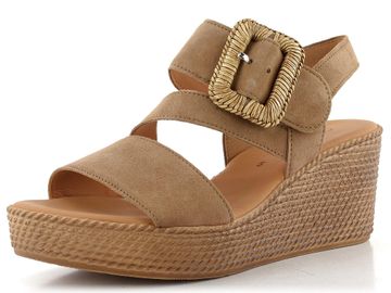 Gabor sandály na klínu peanut 84.771.14