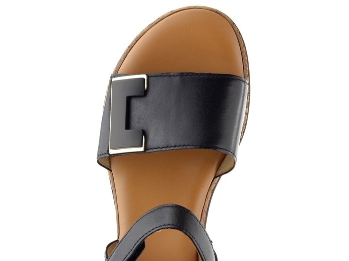 Gabor sandály na klínu schwarz 82.700.57