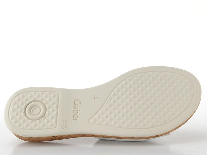 Gabor kožené pantofle weiss 82.730.50