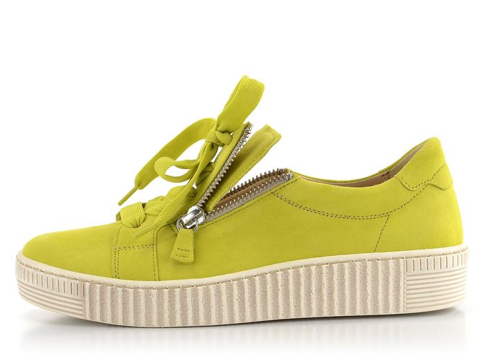 Gabor nubukové sneakers tenisky lemon 63.334.39