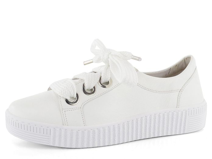Gabor bílé sneakers tenisky s barevnými tkaničkami 43.330.20