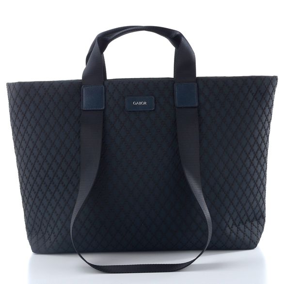 Gabor shopper kabelka se vzorem temně modrá 012899