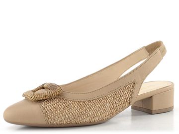 Gabor lodičky s volnou patou sand 81.526.44