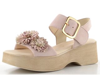 Gabor semišové sandály na platformě bloom multicolor 84.525.10