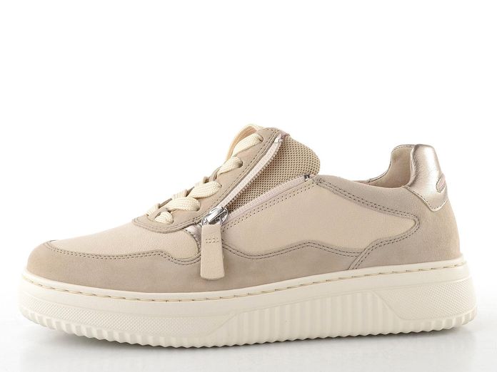 Gabor extra široké tenisky na platformě panna/oak/bloom 86.408.20