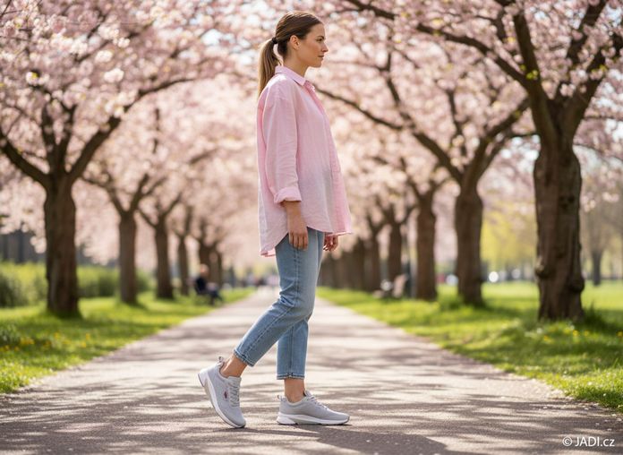 Gabor textilní tenisky light grey 86.912.51