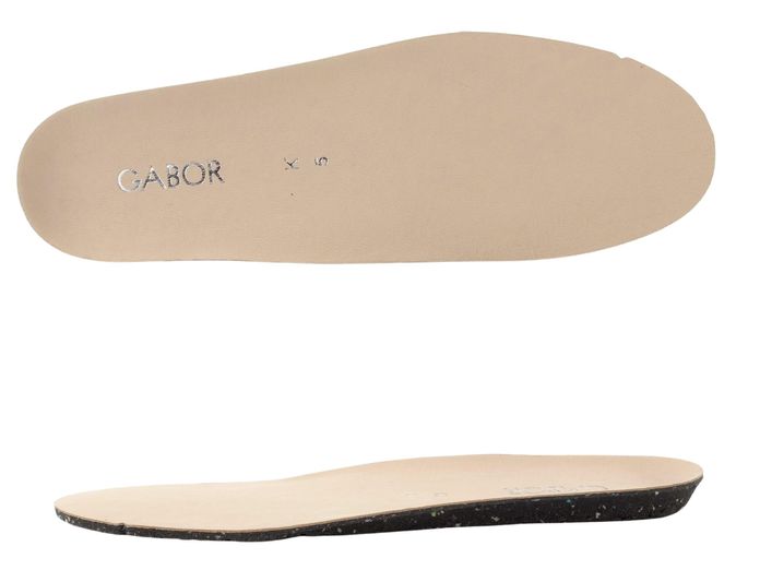 Gabor extra široké tenisky na platformě panna/oak/bloom 86.408.20