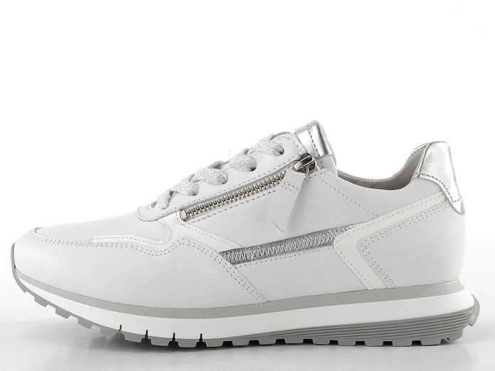 Gabor širší tenisky weiss/silber 86.378.50