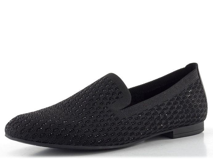 Gabor třpytivé mokasíny schwarz 85.216.47