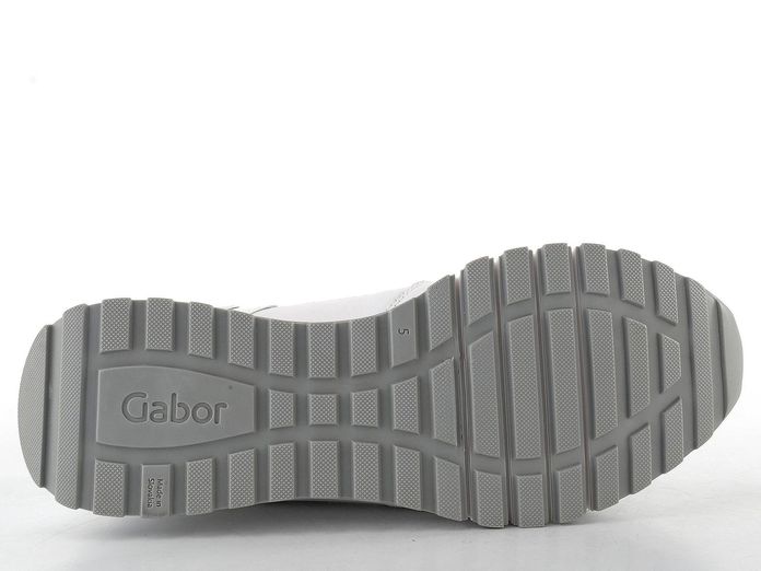 Gabor širší tenisky weiss/silber 86.378.50